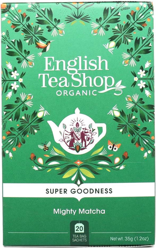 6 x English Tea Shop Mighty Matcha Speciality Tea - 20Bags
