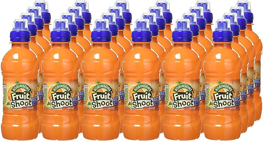 24 x Robinsons Fruit Shoot Orange 275Ml