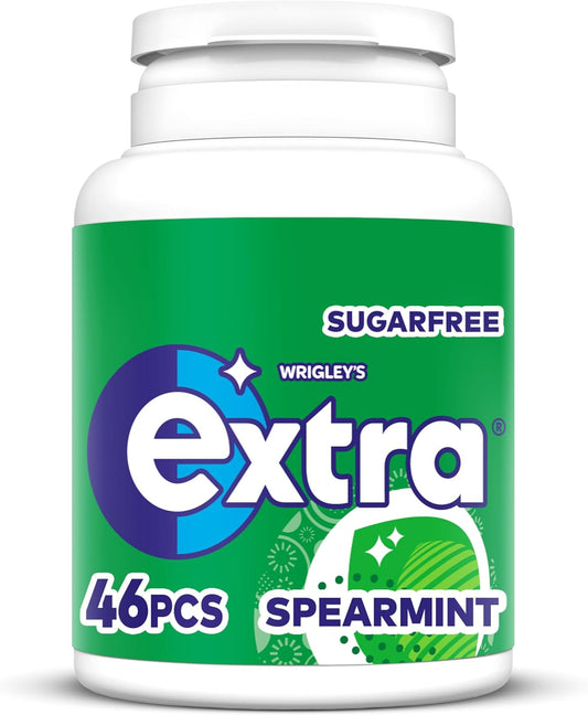 6 x Wrigley's Extra 46 Spearmint 64G
