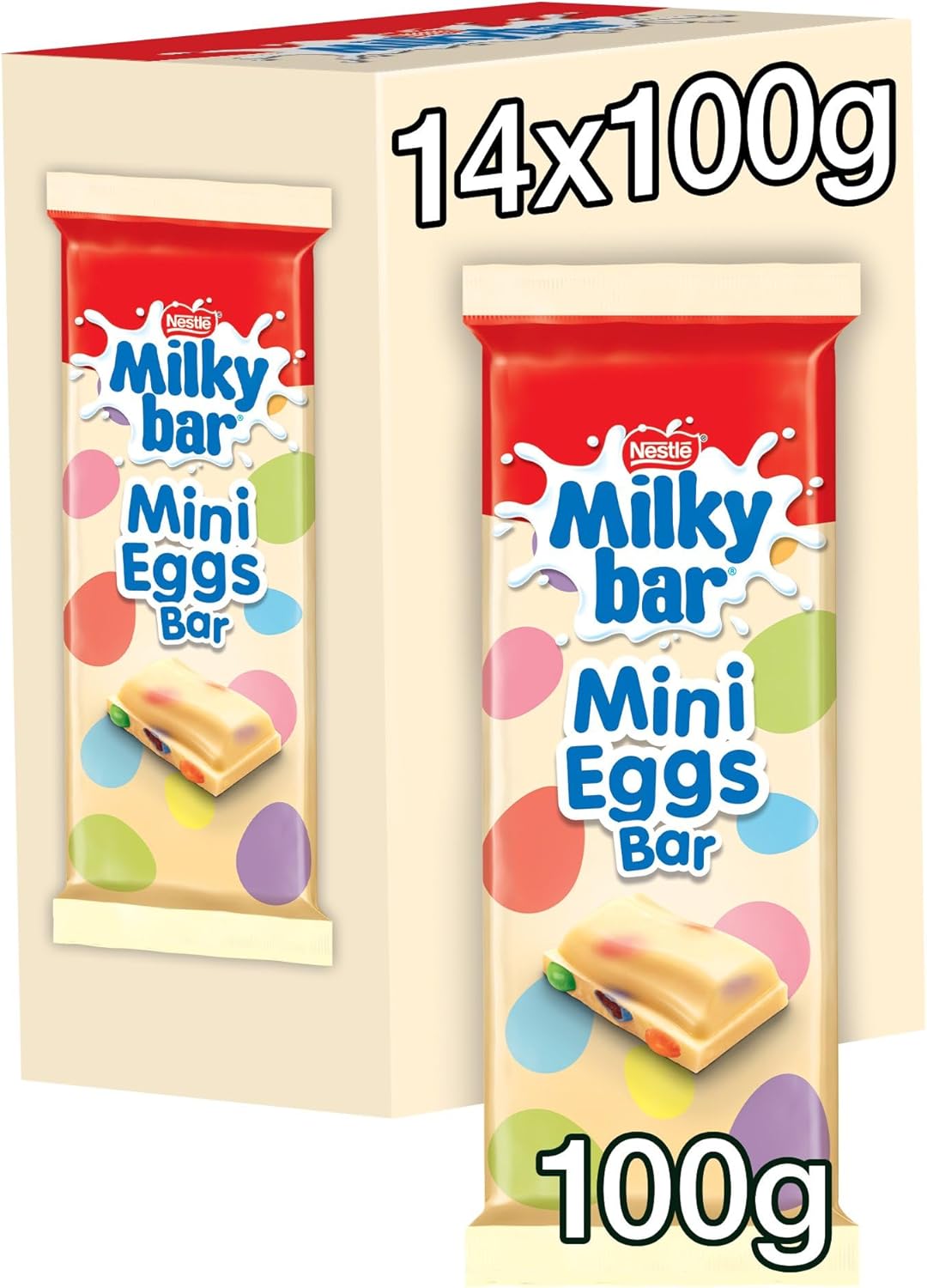 14 x Milkybar Mini Eggs Bar - 100GM