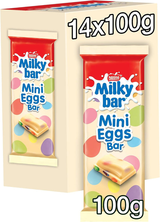 14 x Milkybar Mini Eggs Bar - 100GM