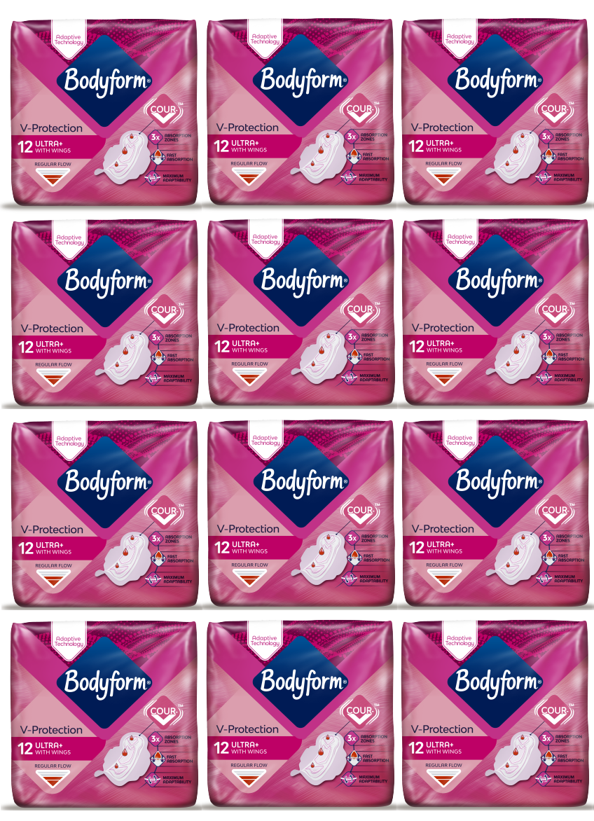 12 x Bodyform Ultra Normal - 12 Pack – The Stock Outlet