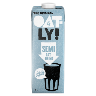 6 x Oatly Oat Drink Semi  - 1LTR