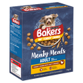 5 X Purina Bakers Complete Meaty Meals With Tasty Chicken 1Kg