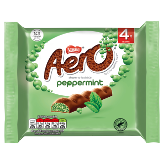 14 x Nestle Aero Peppermint 4 Pack 4X27Gm