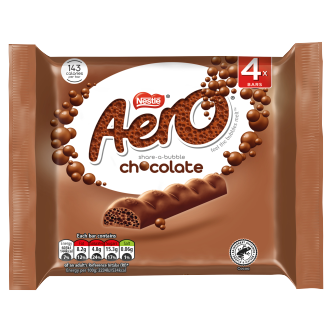 14 x Nestle Aero Milk 4 Pack 4X27Gm