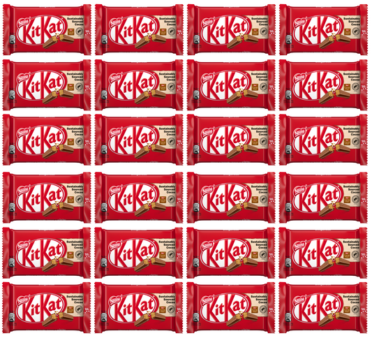 24 x Nestle Kitkat 4 Finger Milk 41.5Gm