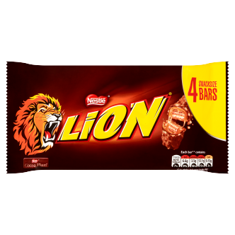 10 x Lion Bar 4Pk 120Gm