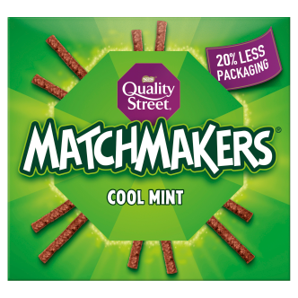 10 x Quality Street Cool Mint Matchmakers Box 120Gm
