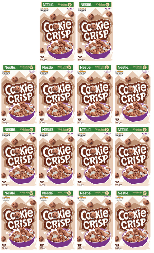 14 x Nestle Cookie Crisp Cereal - 500Gm