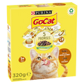 6 x Go Cat Turkey Chicken & Veg 320Gm