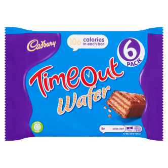 13 x Cadbury Timeout Multi Pack 6Pk 121Gm