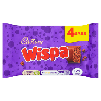 11 x Cadbury Wispa Snacksize 4Pk 95Gm