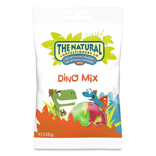 10 x The Natural Confectionery Co. Dino Mix 110G