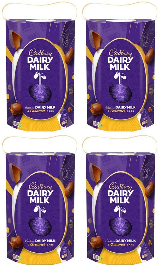 4 x Cadbury Dairymilk & Caramel Special Gesture Egg - 245GM