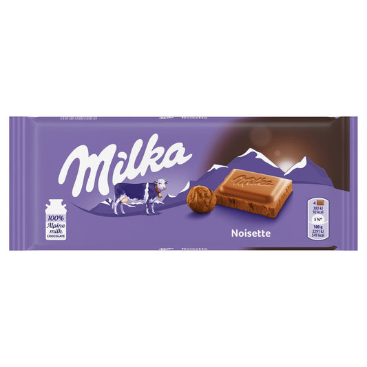 25 x Milka Noisette Large Bar - 90GM