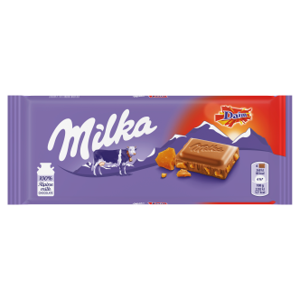 22 x Milka With Daim Large Chocolate Bar 100Gm