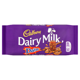 18 x Cadbury Dairy Milk With Daim 120Gm