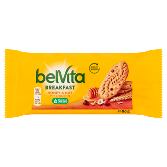 20 x Belvita Honey & Nut 50Gm