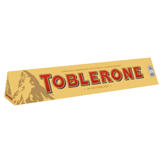 10 x Toblerone Milk Chocolate Large Bar - 360Gm