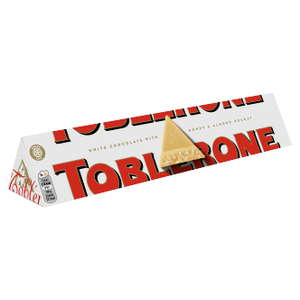 10 x Toblerone White Chocolate Large Bar - 360Gm