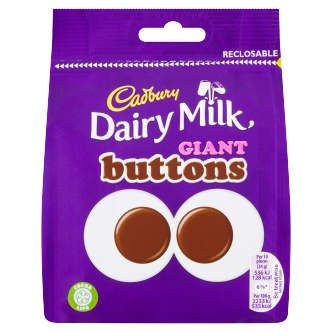 10 x Cadbury Giant Buttons 85Gm