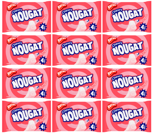 48 x Barratt Chewy Nougat Bar (12 x 4 Pack)