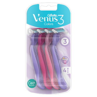 4 X Gillette Venus 3 4 PACK
