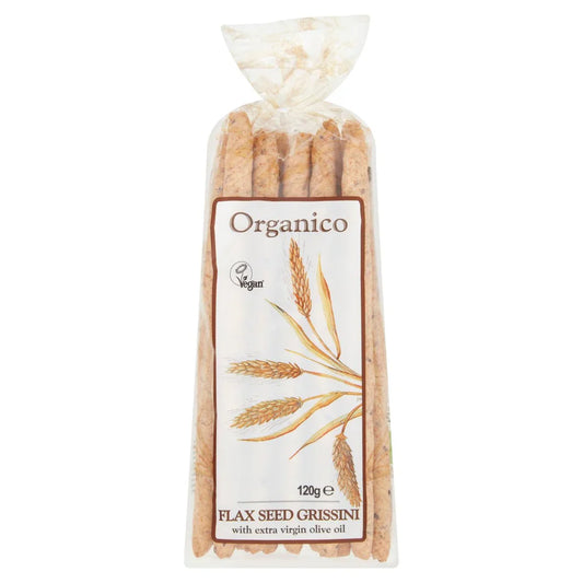 Organico Org Flaxseed Grissini - 120g