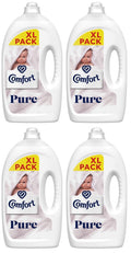 4 x Comfort  Fabric Conditioner Pure 83 Washes 2490 Ml