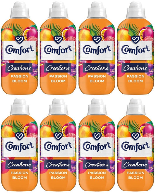 8 X Comfort Creations Fabric Conditioner Passion Bloom 900ML