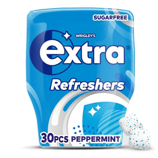 6 x Wrigley's Extra Refreshers 30 Peppermint 67G
