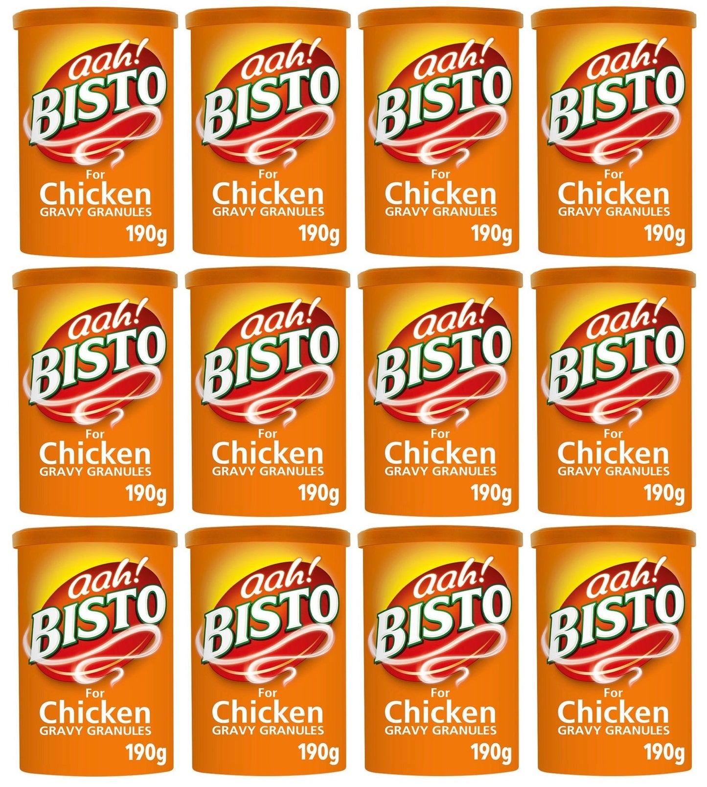 12 x Bisto For Chicken Gravy Granules 190G