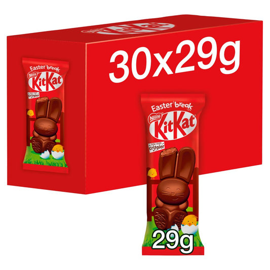 30 x Kitkat Bunny Milk Chocolate Easter Figure - 29GM
