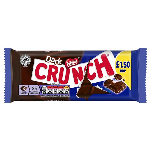 20 x Nestle Crunch Dark Bar - 100GM