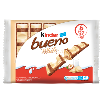 11 x Kinder Bueno White Twin 3 Pack  - 129GM