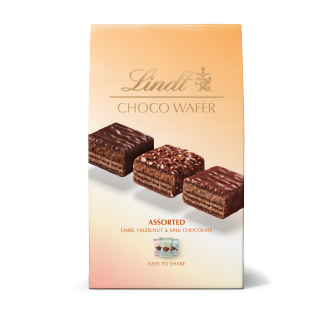 8 x Lindt Assorted Wafer Box - 138GM