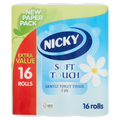 5 x Nicky Soft Touch White 16 Roll