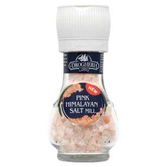 6 X Drogheria Salt Grinder Pink Himalayan 90GM