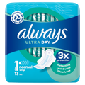 16 x Always Ultra Normal Plus - 13 Pack