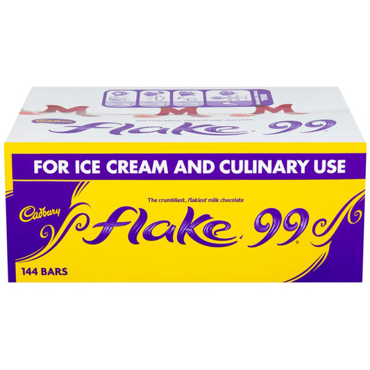 144 x Cadbury Flake 99 Chocolate Bar 144 X 8.25G