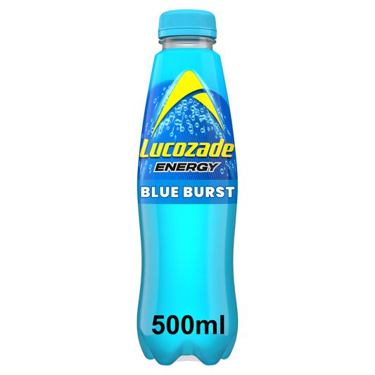 12 x Lucozade Energy Blue Burst - 500ML