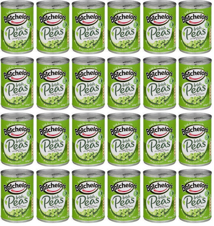 24 x Batchelors Irish Peas 420G