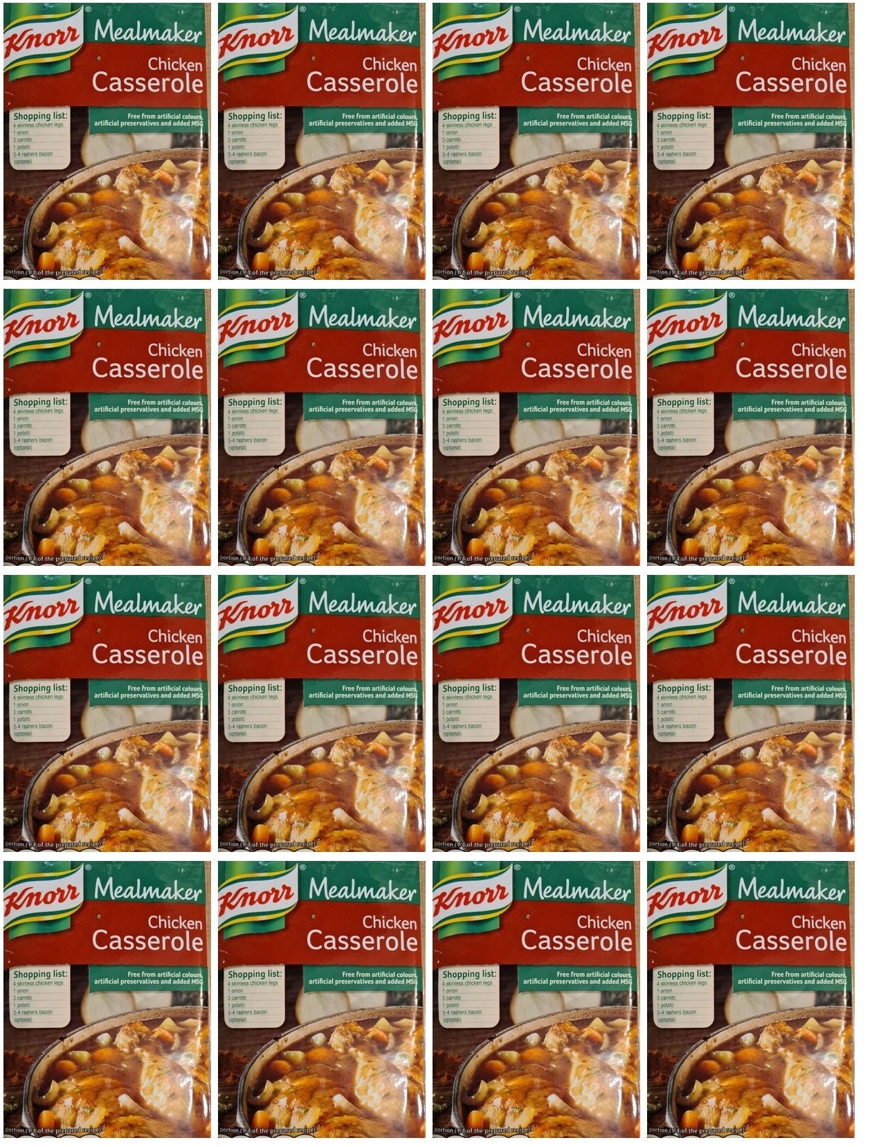 16 x Knorr Mealmaker Chicken Casserole 48G