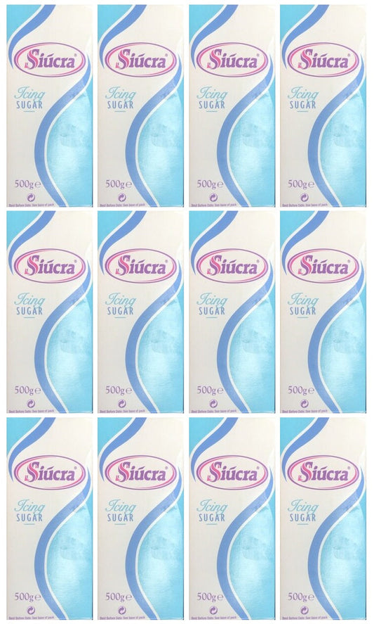 12 x Siúcra Icing Sugar 500G