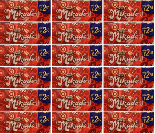 18 x Jacob's Mikado 250G ¤2.50