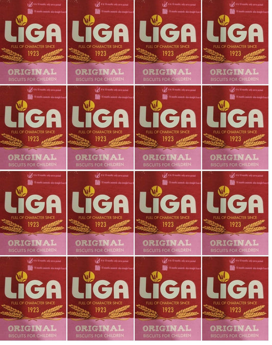 16 x Liga Original Biscuits For Children From 6 Months 175G