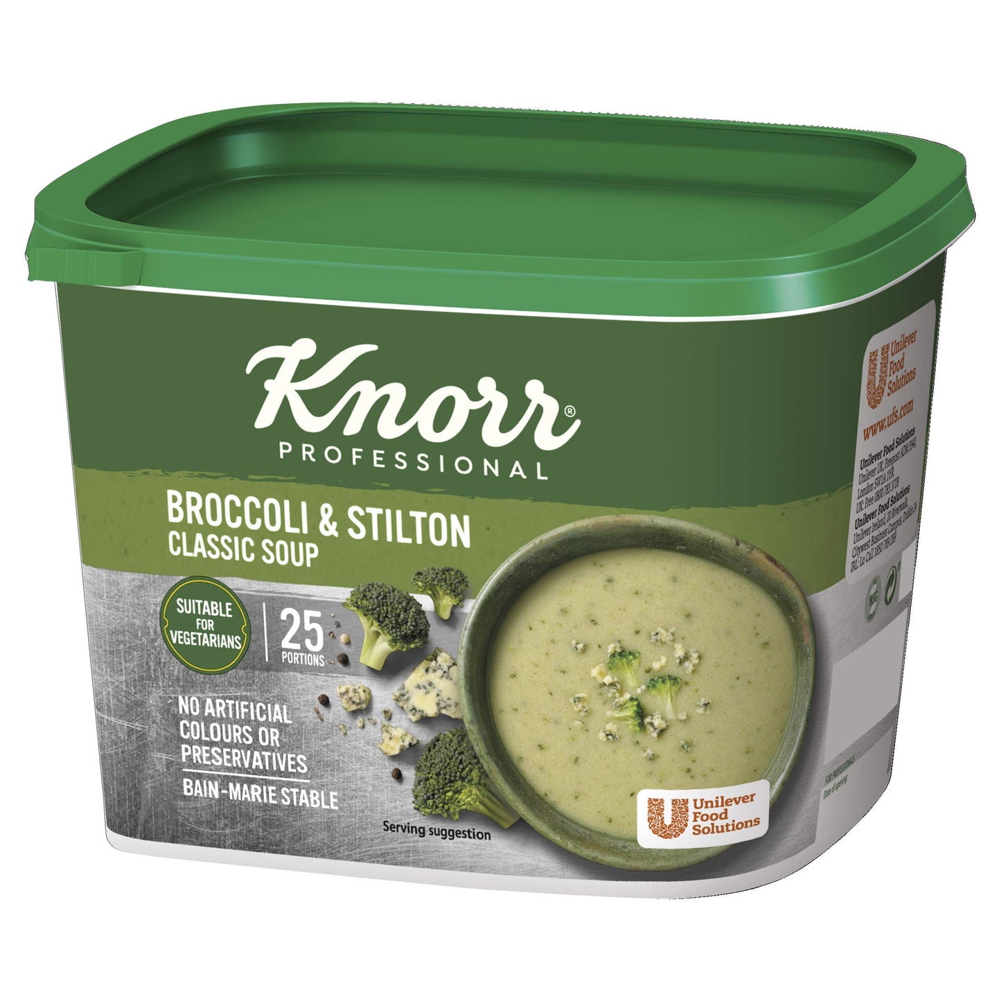 6 x Knorr Professional Classic Broccoli & Stilton Soup 4.5L
