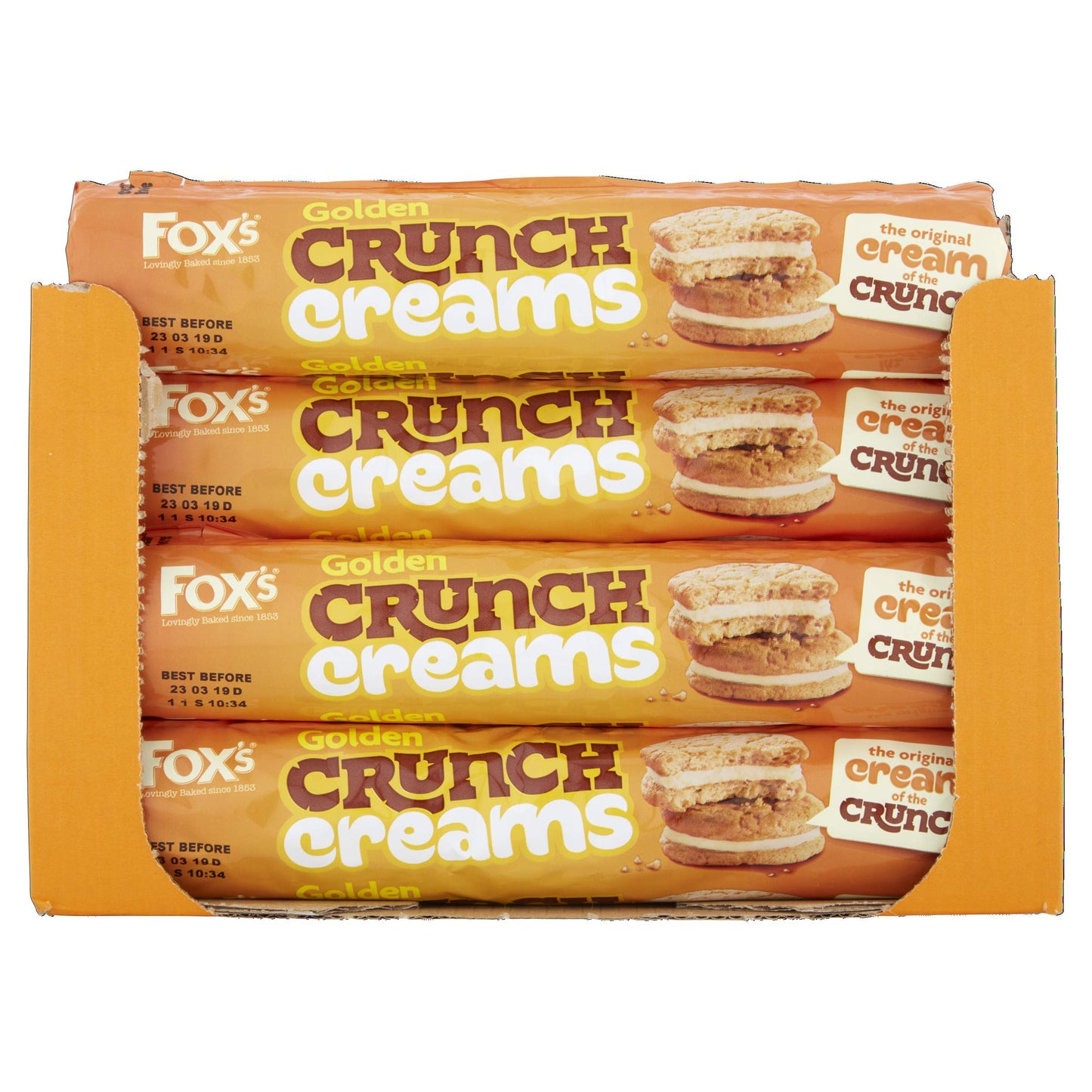 16 x Foxs Golden Crunch Creams 230Gm
