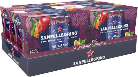 4 x San Pellegrino Pomegranate & Orange 6X330Ml